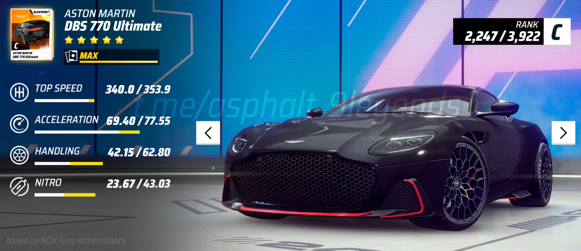 Aston Martin DBS 770 Ultimate