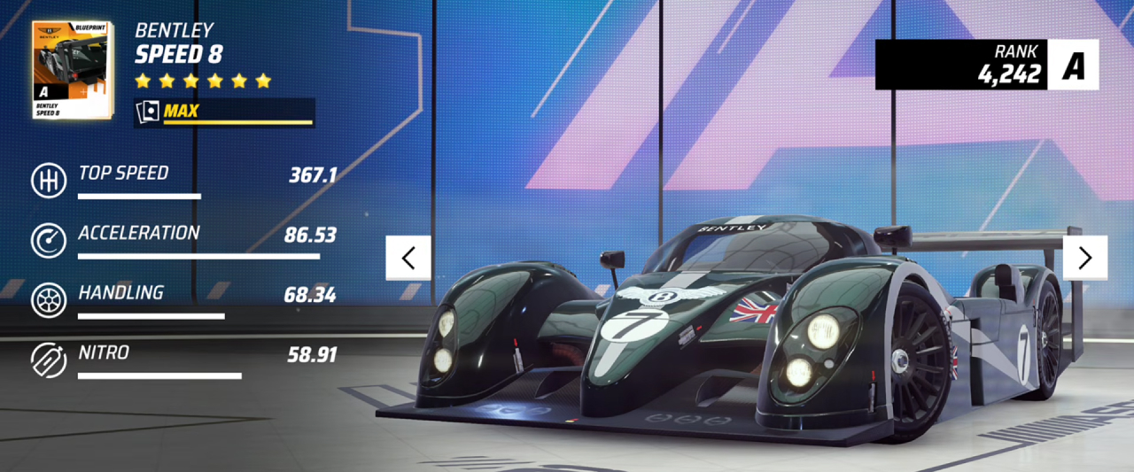 Bentley Speed 8
