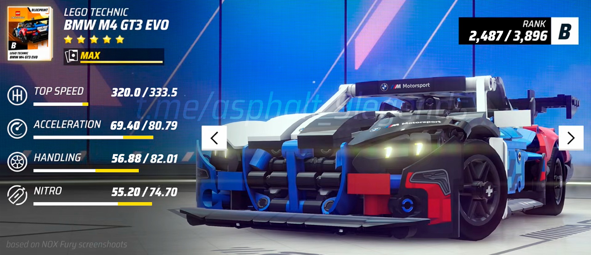 LEGO Technic BMW M4 GT3 Evo