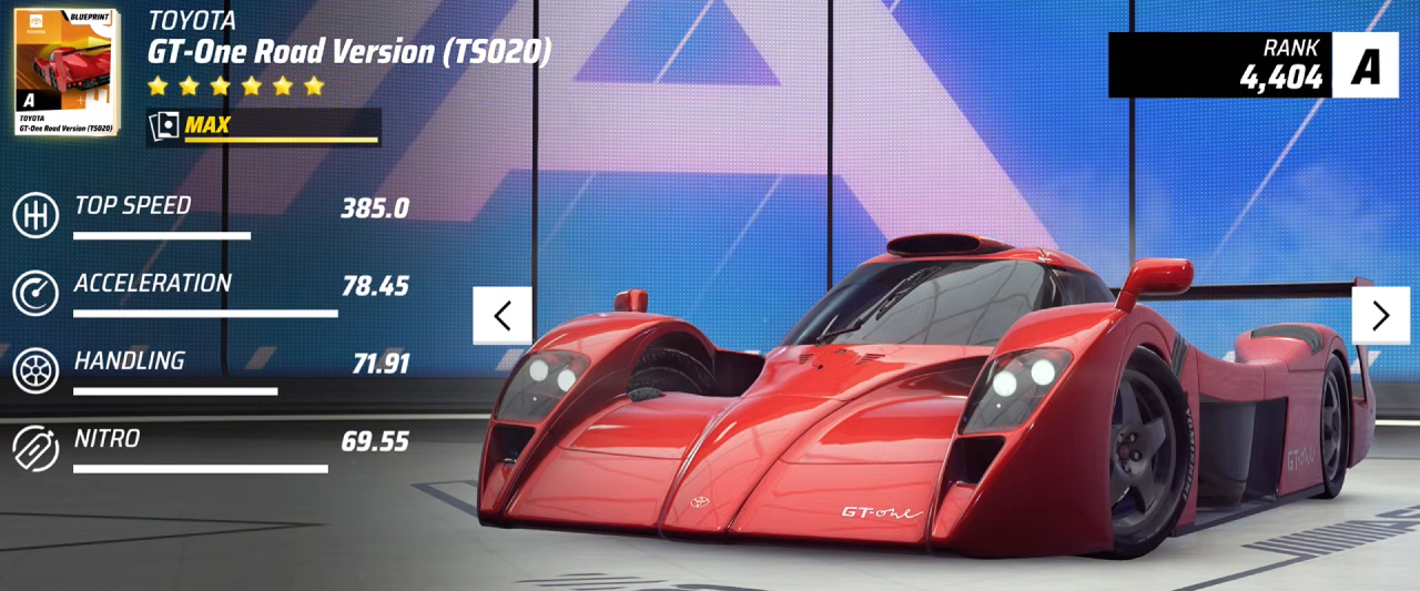 Toyota GT-One Road Version (TS020)